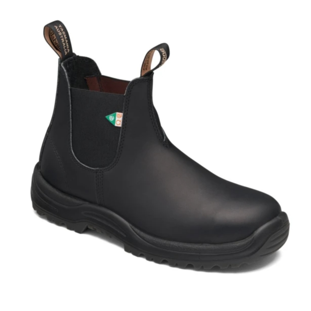 Steel toe Blundstone boots